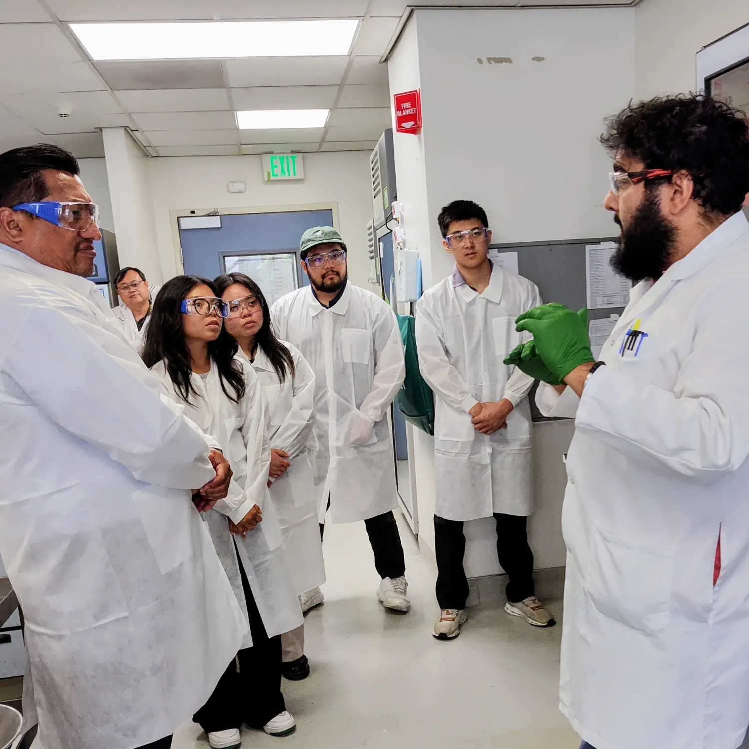 Water quality lab visit